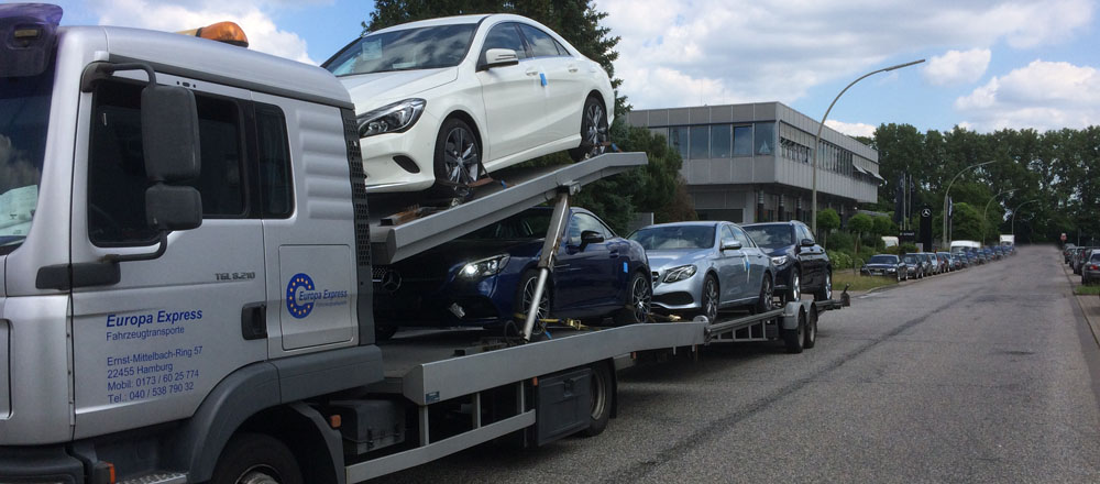 Autotransporte Hamburg, Deutschland