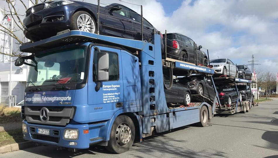 Porsche 911 Transportieren von Hamburg nach Kiel